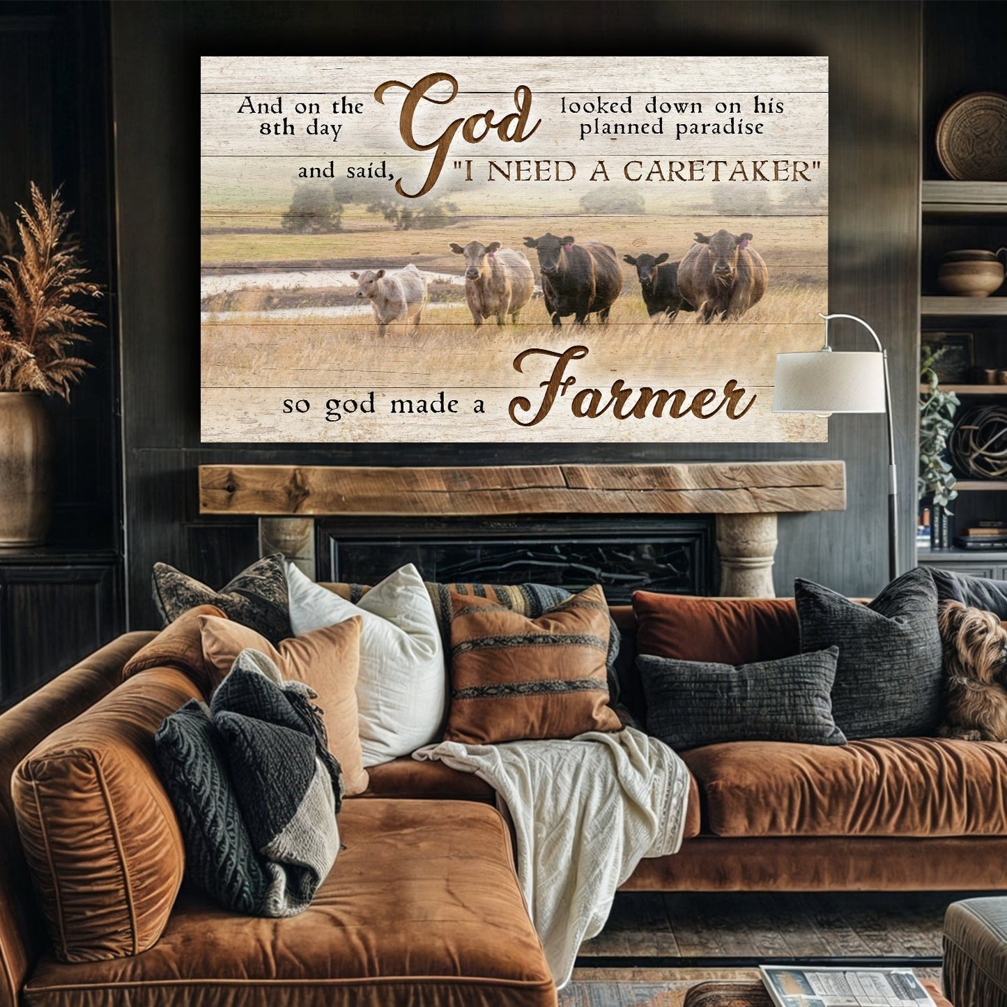 On The 8th Day God Made A Farmer Sign III-1