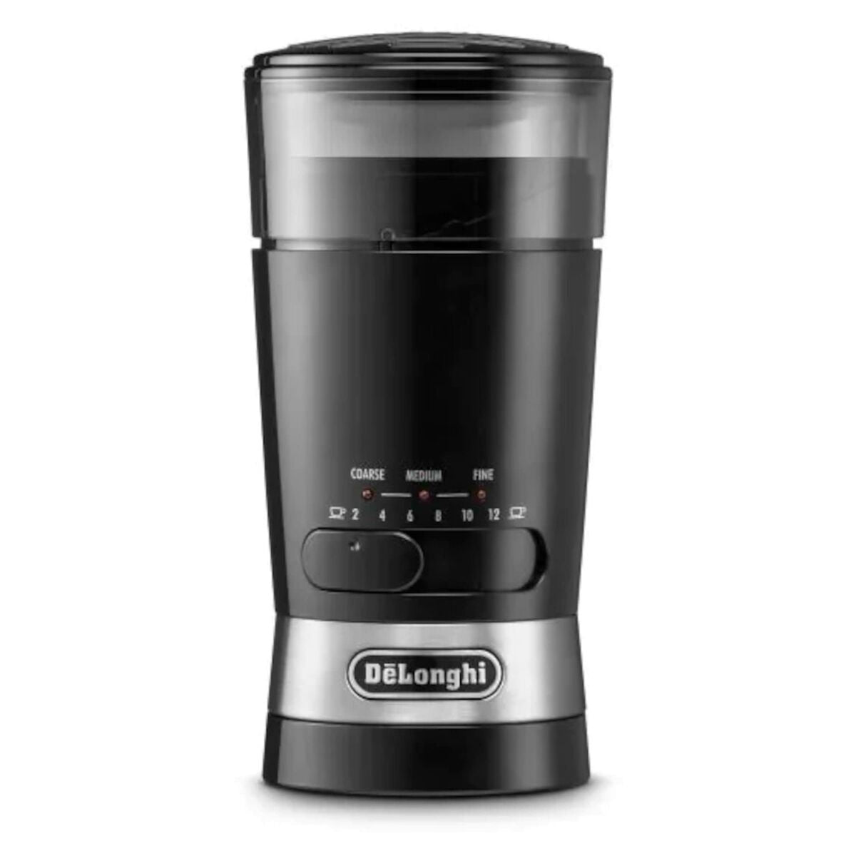Molino Eléctrico DeLonghi KG210 – Ajustable, Color Negro