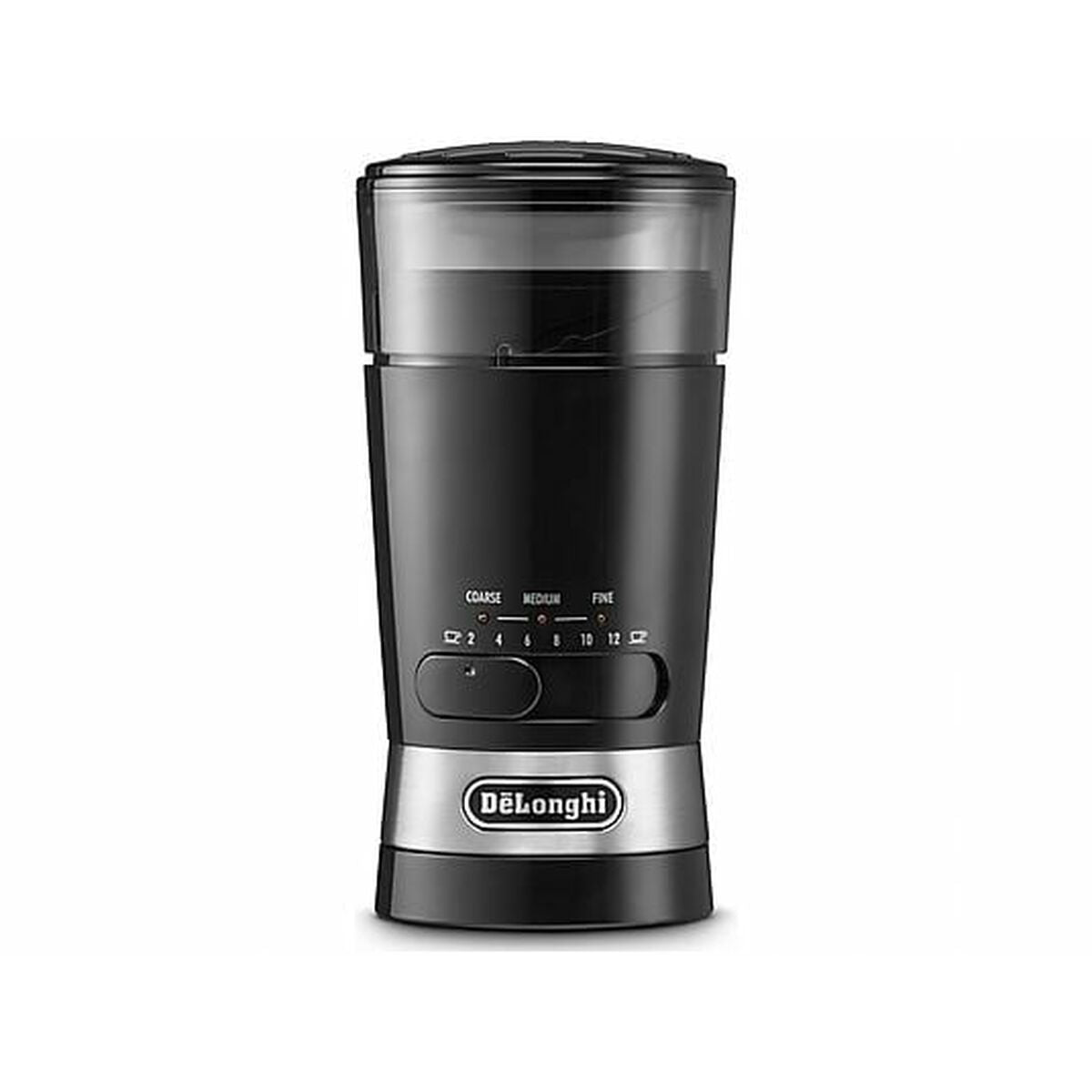 Molino Eléctrico DeLonghi KG210 – Ajustable, Color Negro
