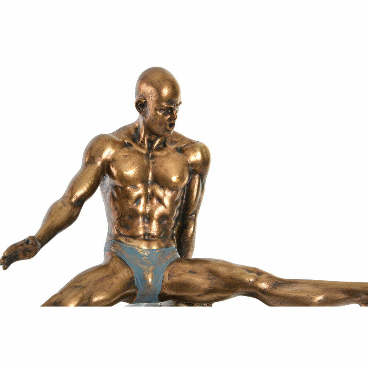 Decorative Figure DKD Home Decor Golden Resin Gymnast Modern (36 x 19 x 46 cm)-2