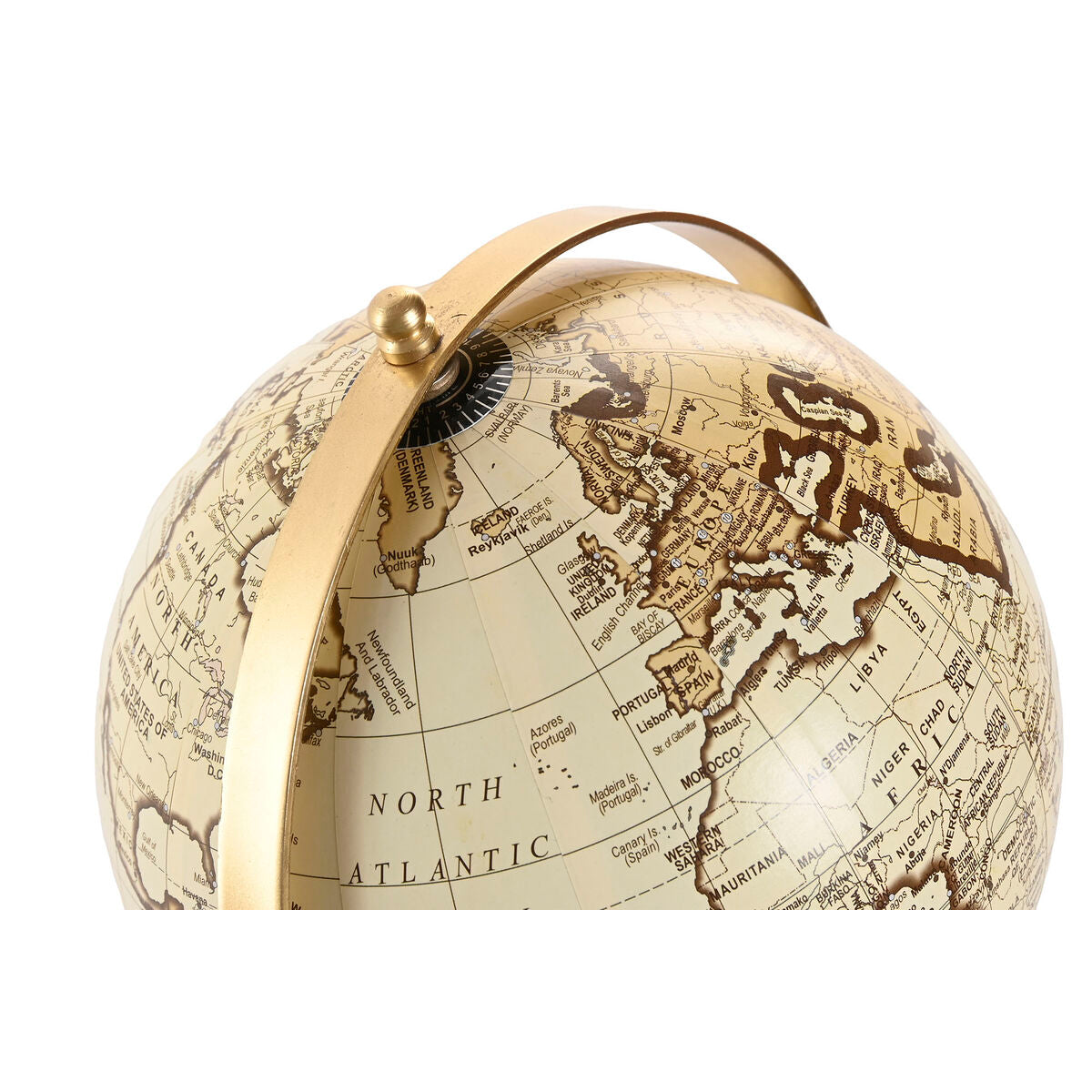 Decorative Figure Home ESPRIT Golden Colonial Tripod-3