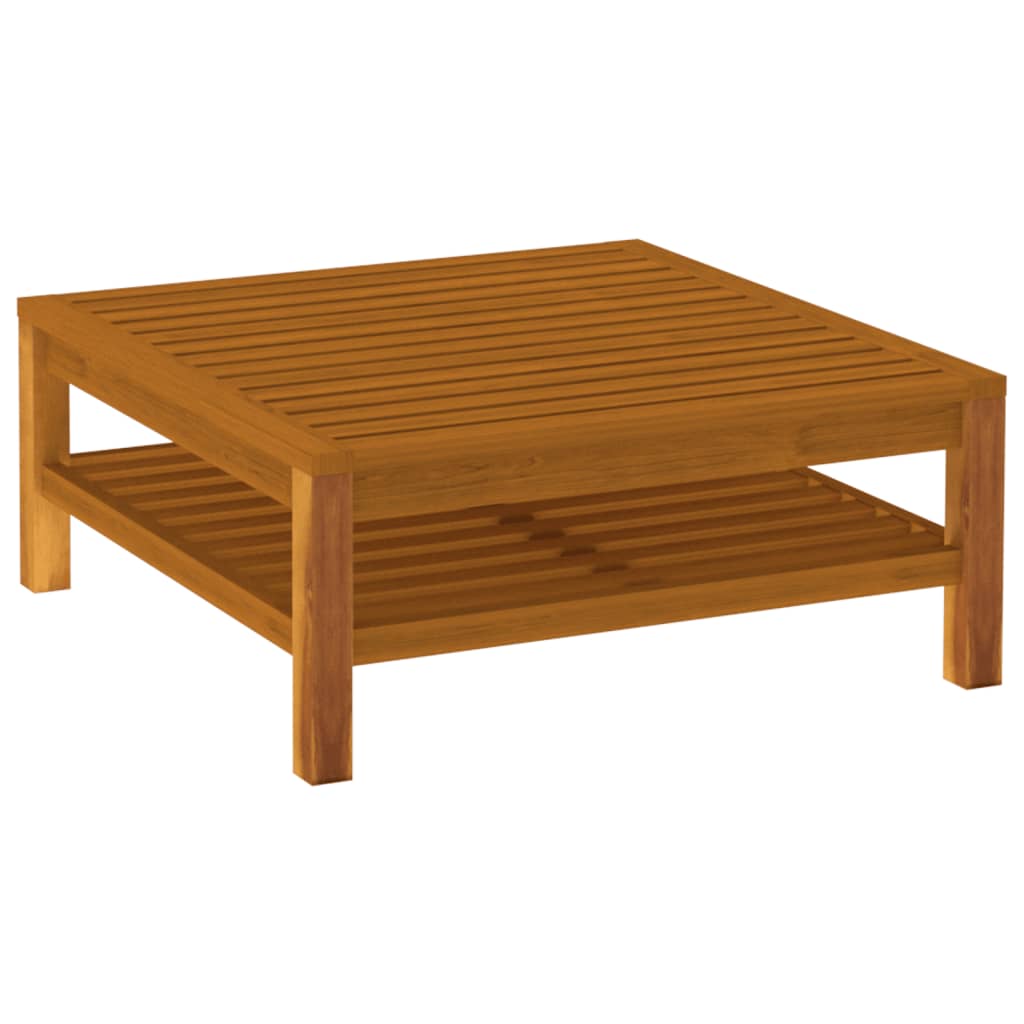 NNEVL Coffee Table 65x65x35 cm Solid Acacia Wood-1