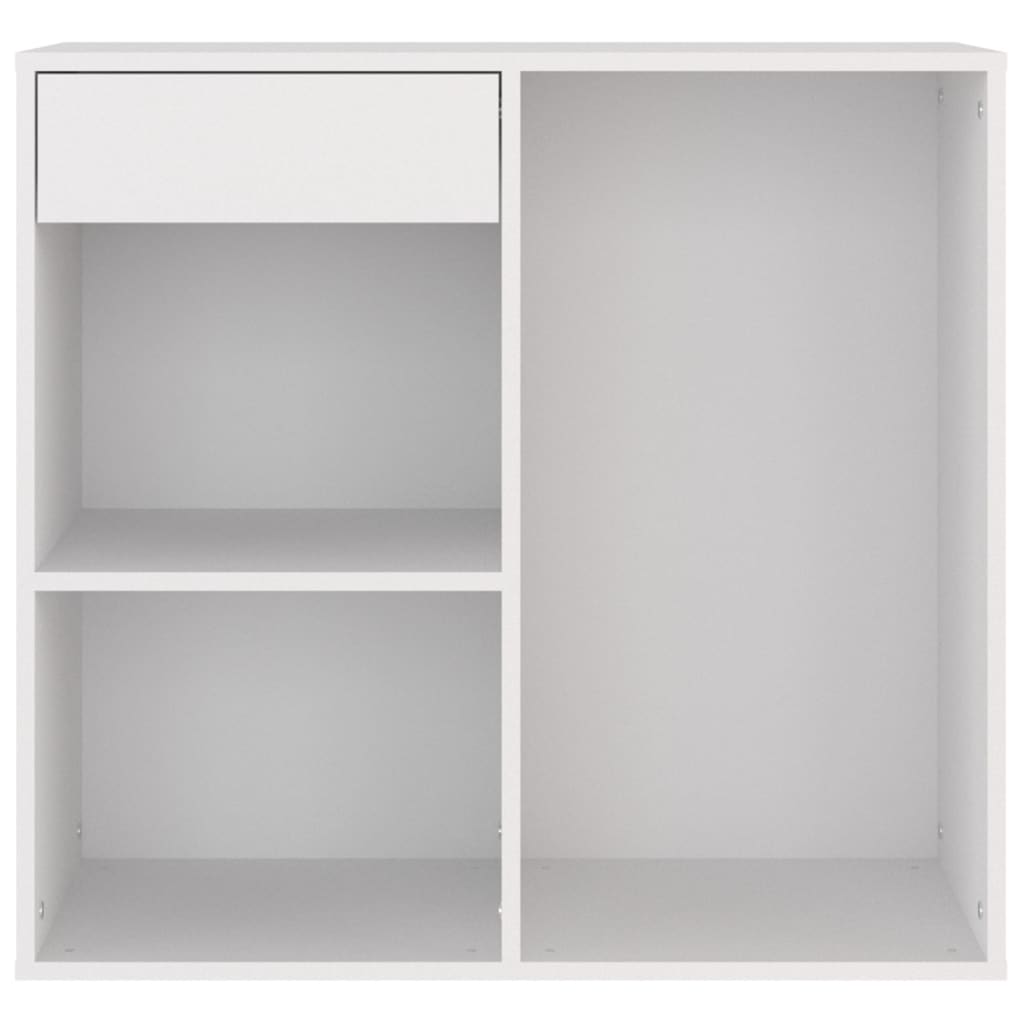 NNEVL Cosmetic Cabinet White 80x40x75 cm Engineered Wood-4