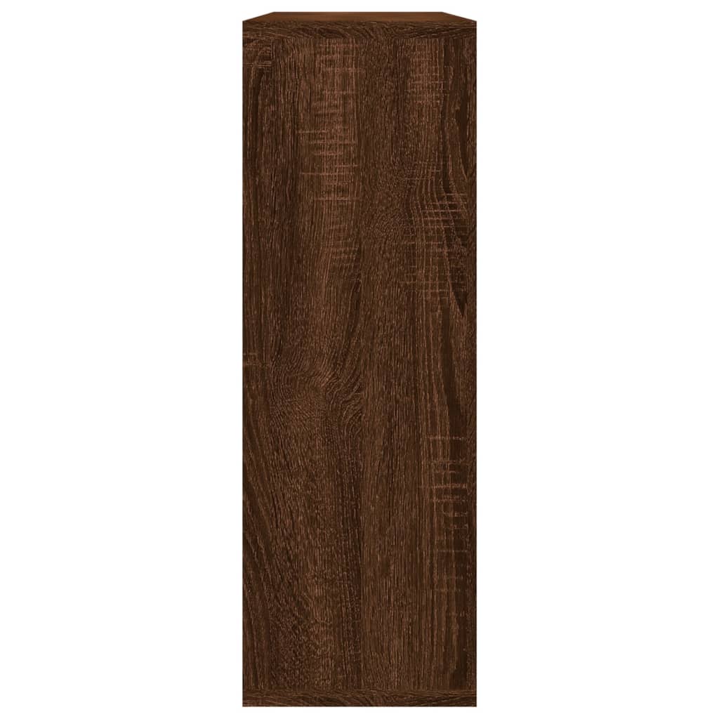 NNEVL Wall Shelf Brown Oak 104x20x58.5 cm Engineered Wood-3