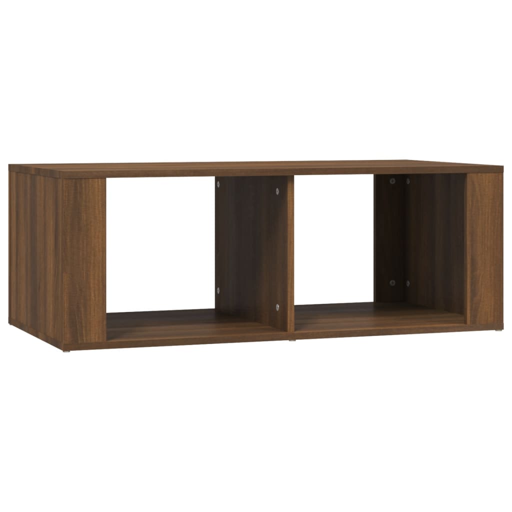 NNEVL Coffee Table Brown Oak 100x50x36 cm Engineered Wood-1