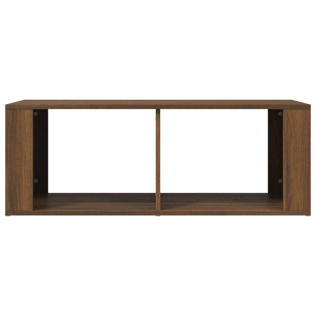NNEVL Coffee Table Brown Oak 100x50x36 cm Engineered Wood-4