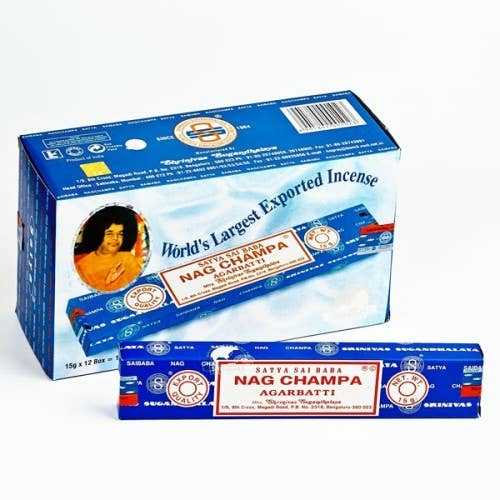 Incienso Natural Nag Champa – Aroma Clásico y Relajante