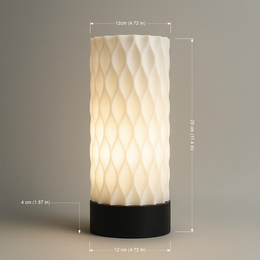 Lámpara “Luma Bloom” – Diseño Contemporáneo y Luz Ambiental
