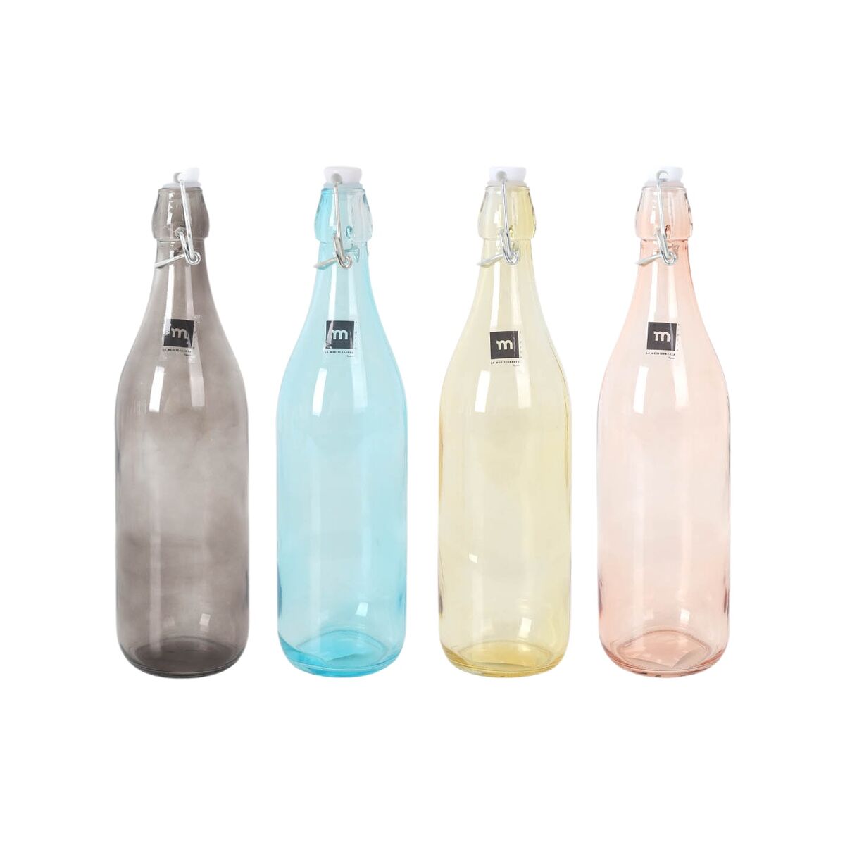 Botella de Cristal La Mediterránea Goethe 1 L (12 Unidades)