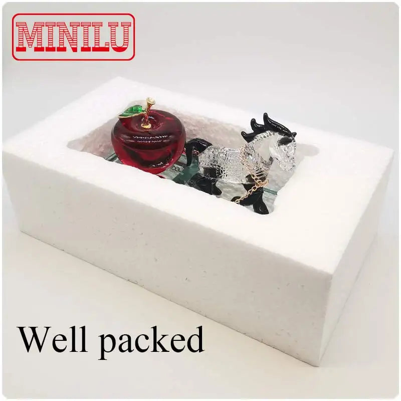 NNEOBA Crystal Perfume Seat Car Decoration Horse-2