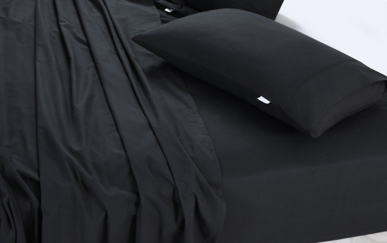 Juego de Sábanas Individual NNEDSZ Elan Linen 100% Algodón Egipcio 500TC