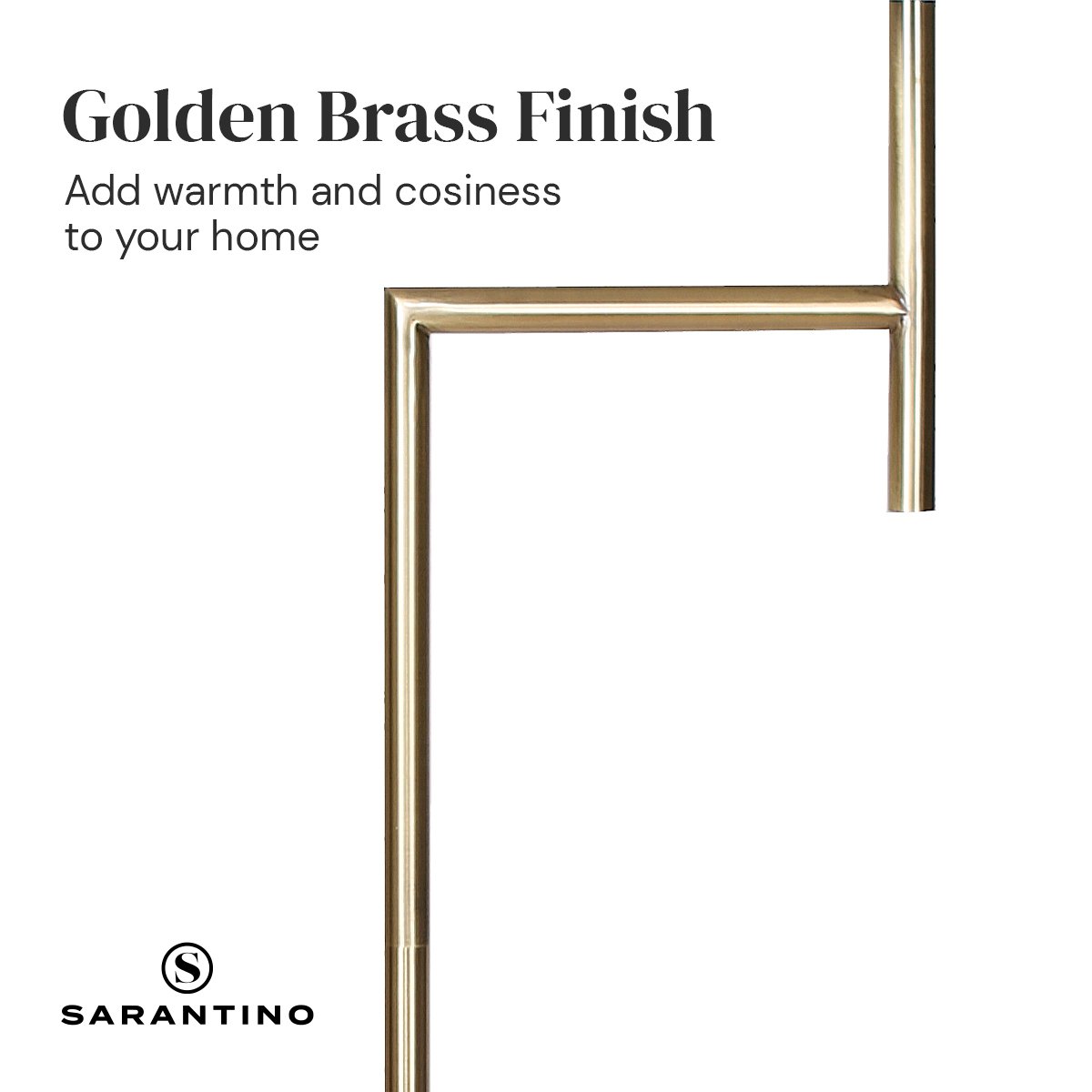 NNEDPE Metal Floor Lamp - Antique Brass-4