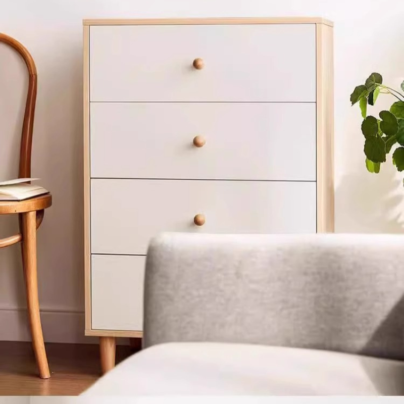 NNETB 4-Drawer Wooden Storage Cabinet-4