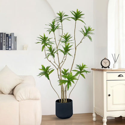 NNEAGS 2X 150cm Lily Bamboo Plant Tree Living Room Artificial Plant Home Accent Decoration-1