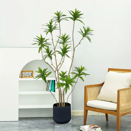 NNEAGS 2X 150cm Lily Bamboo Plant Tree Living Room Artificial Plant Home Accent Decoration-2