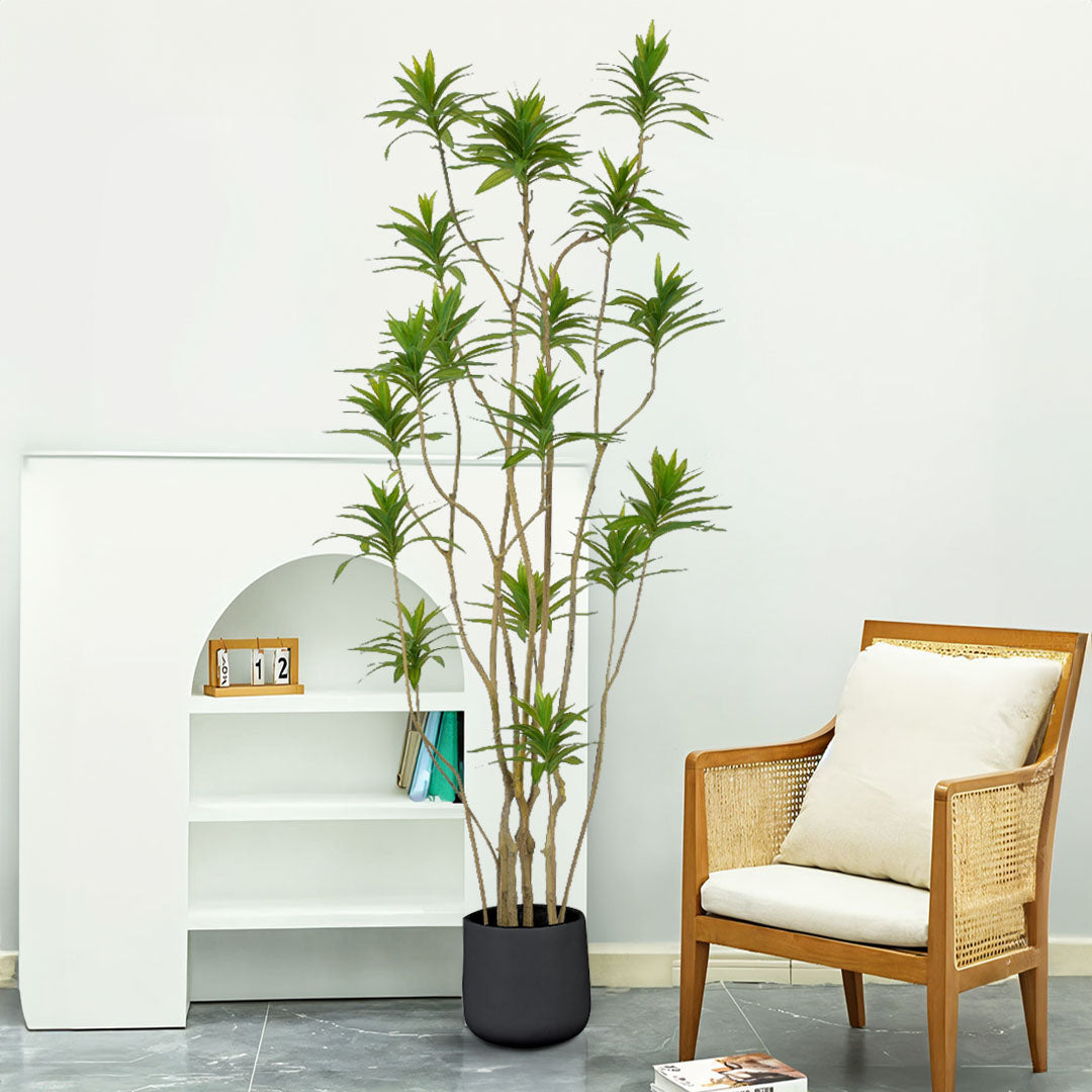 NNEAGS 2X 190cm Lily Bamboo Plant Tree Living Room Artificial Plant Home Accent Decoration-2