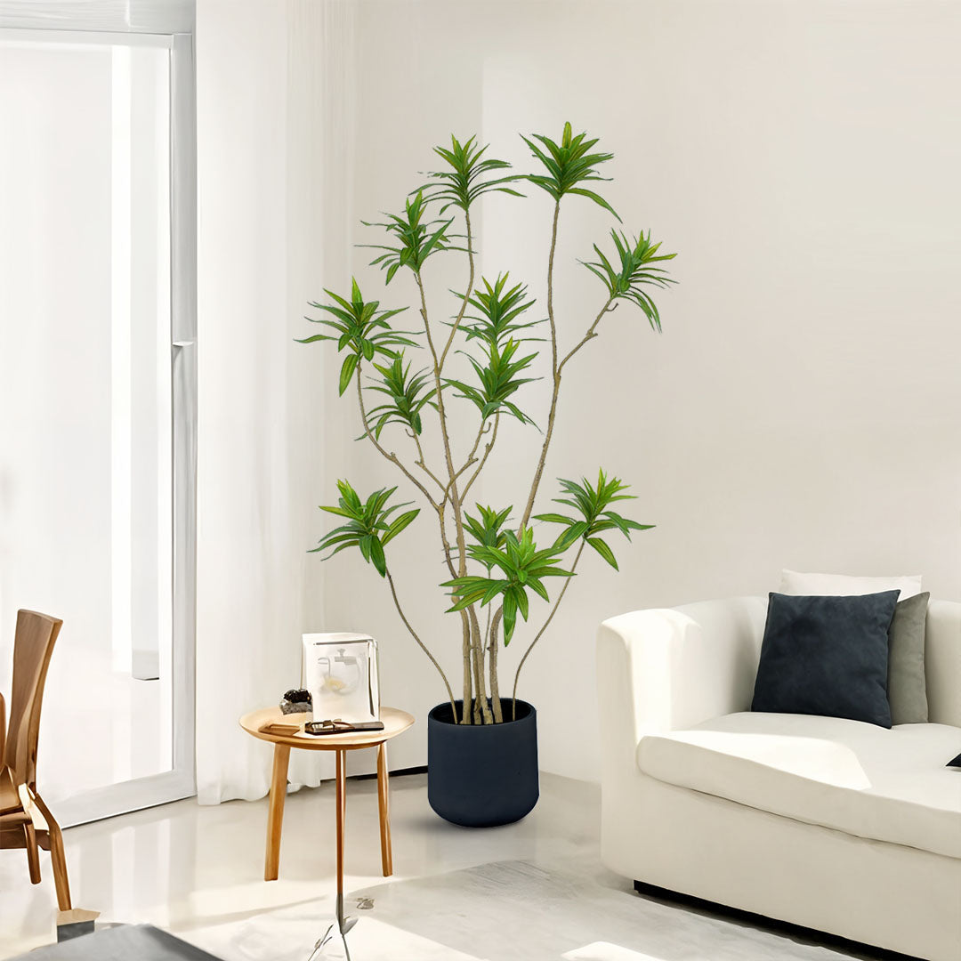 NNEAGS 2X 150cm Lily Bamboo Plant Tree Living Room Artificial Plant Home Accent Decoration-3