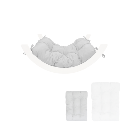 MAMOI® Coussin pour Triangle d'escalade balançoire, Coussin pour Triangle intérieur, Escalade enfant, Balancoire bebe, Espalier enfant-0