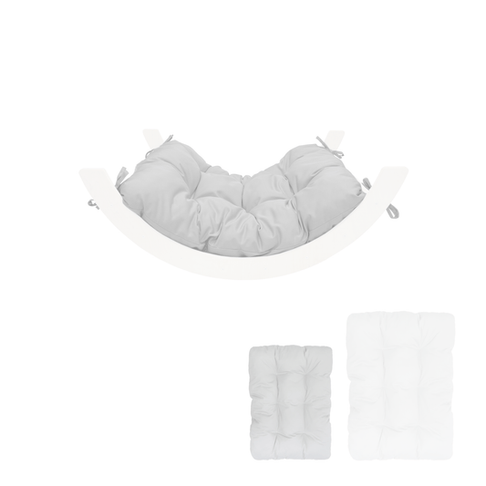 MAMOI® Coussin pour Triangle d'escalade balançoire, Coussin pour Triangle intérieur, Escalade enfant, Balancoire bebe, Espalier enfant-0