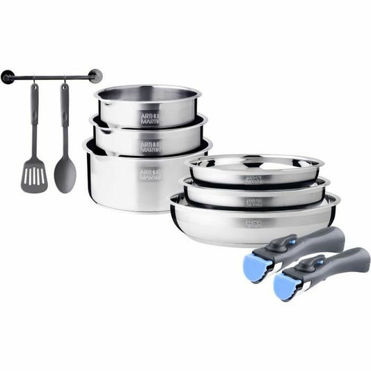 Cookware Arthur Martin Steel 10 Pieces-0