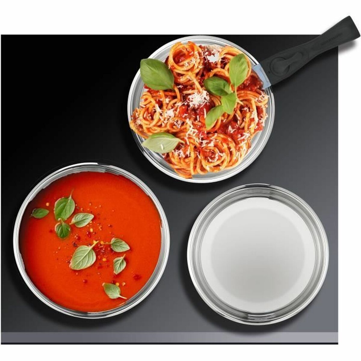 Cookware Arthur Martin Steel 10 Pieces-1
