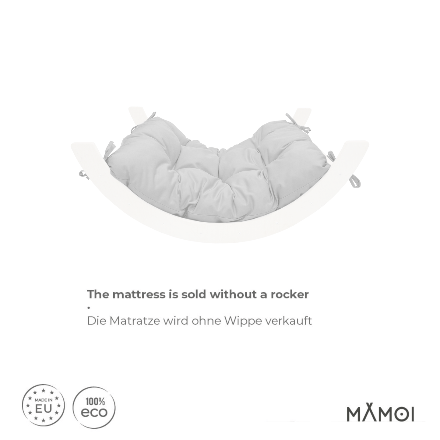 MAMOI® Coussin pour Triangle d'escalade balançoire, Coussin pour Triangle intérieur, Escalade enfant, Balancoire bebe, Espalier enfant-3