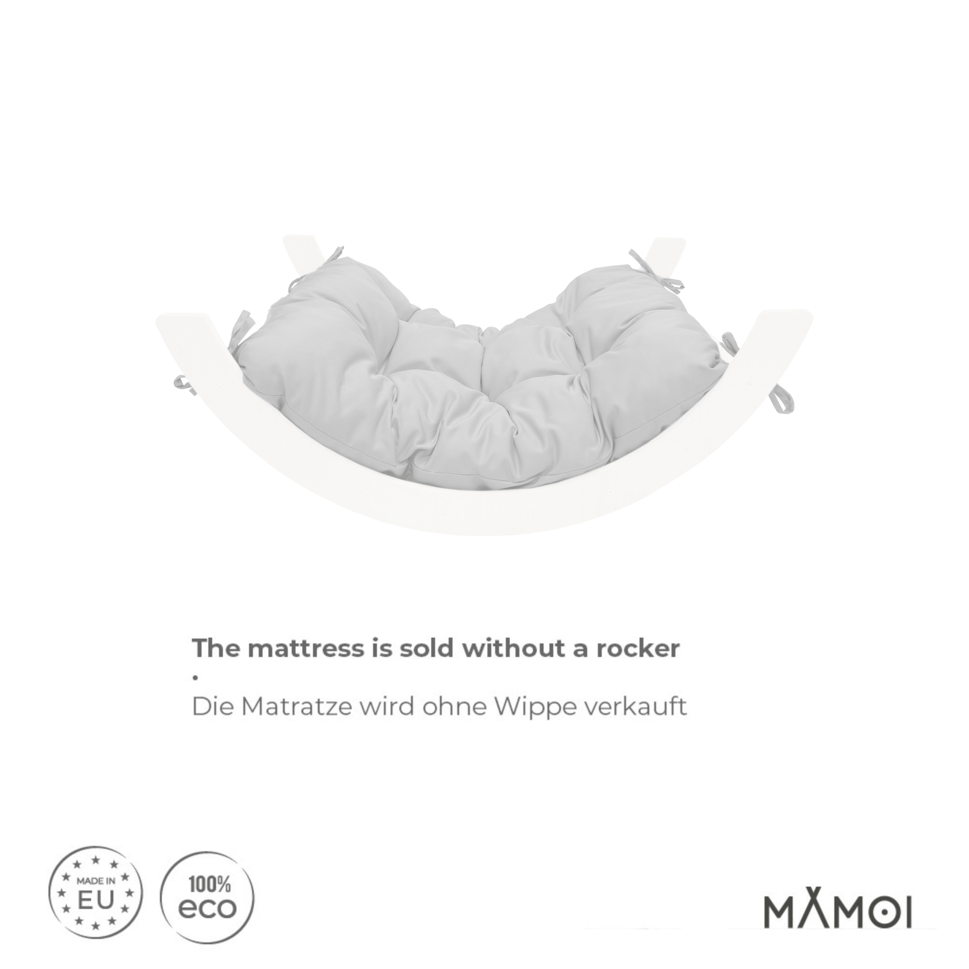 MAMOI® Coussin pour Triangle d'escalade balançoire, Coussin pour Triangle intérieur, Escalade enfant, Balancoire bebe, Espalier enfant-3