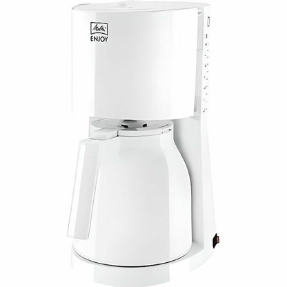 Cafetera Eléctrica Melitta 1017-05 – 1000 W, 8 Tazas, Color Blanco