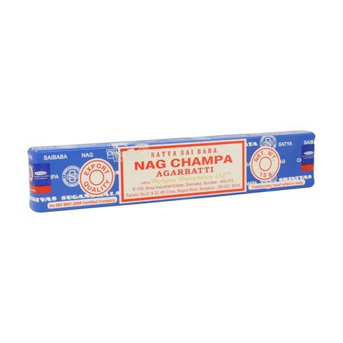 Incienso Natural Nag Champa – Aroma Clásico y Relajante