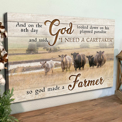 On The 8th Day God Made A Farmer Sign III-3