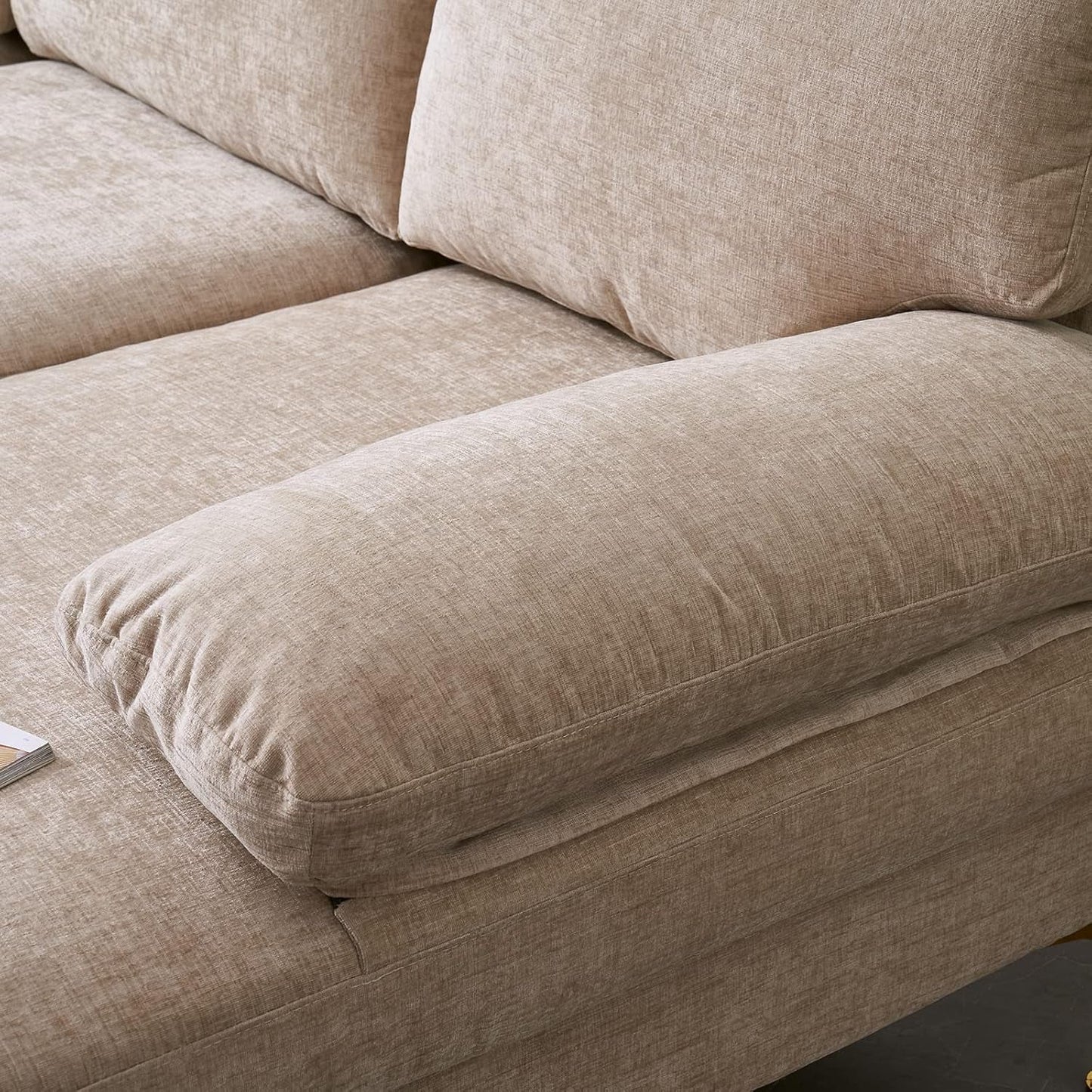 Sofá Seccional Convertible Karl Home en Forma de U 110