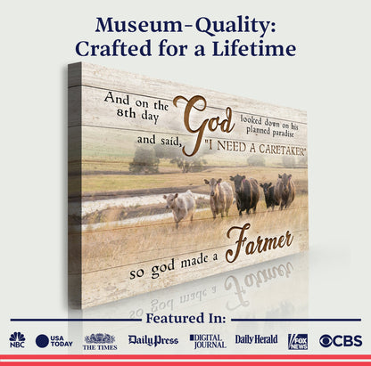 On The 8th Day God Made A Farmer Sign III-4