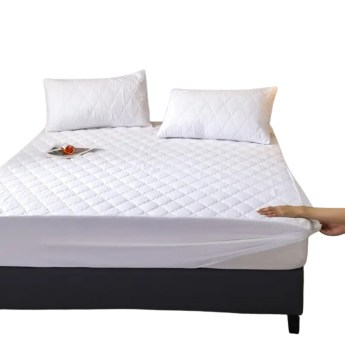 NNETM Waterproof Bed Cap Set with Fitted Sheet and Pillowcases-0