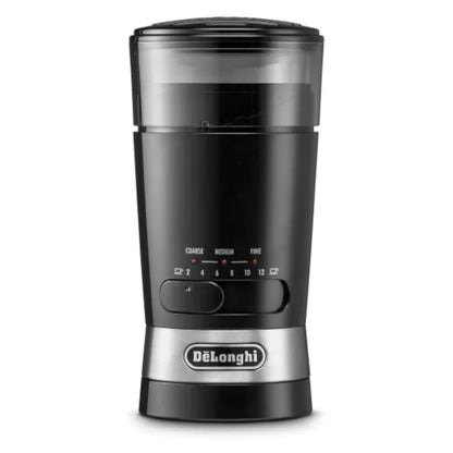 Molino Eléctrico DeLonghi KG210 – Ajustable, Color Negro