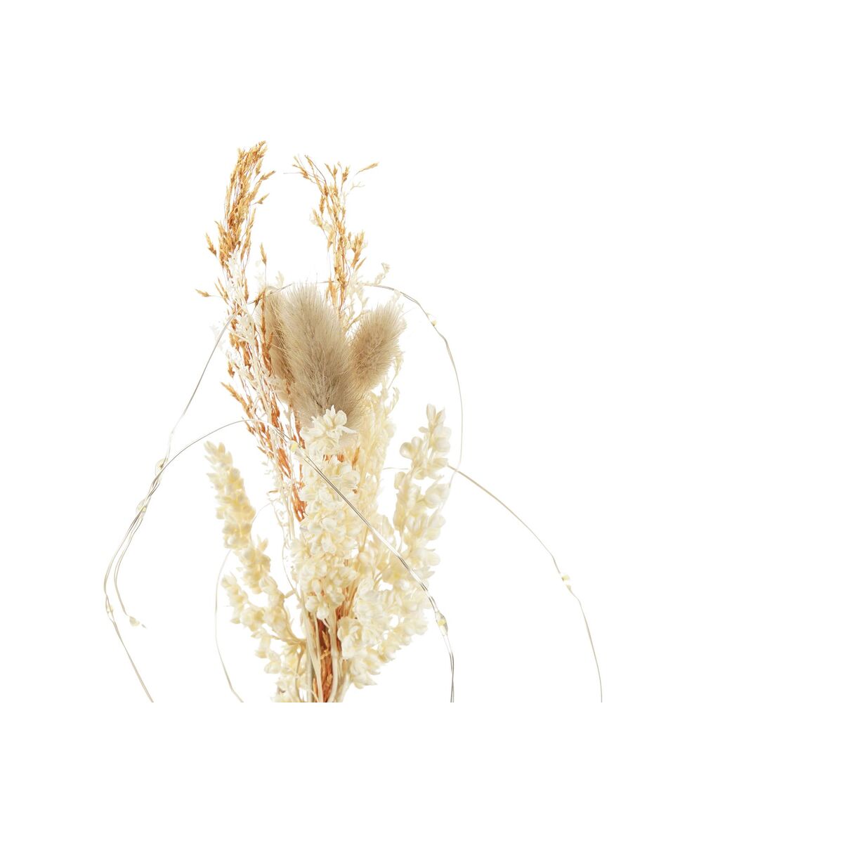 Lámpara Decorativa DKD Home Decor Flor de Cristal y Metal