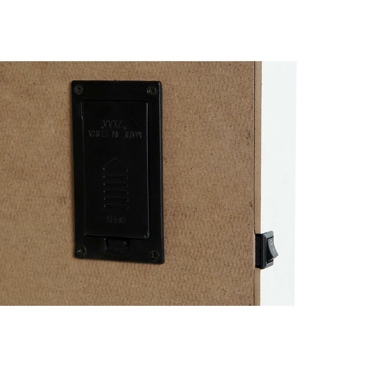 Wall Decoration DKD Home Decor White Red Urban 48 x 4 x 22 cm (2 Units)-1