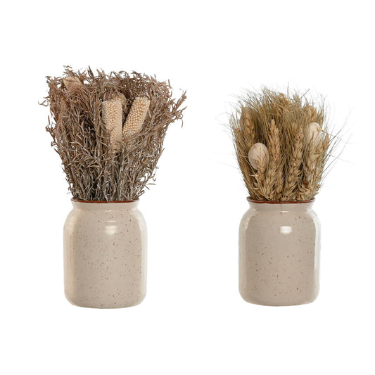 Decorative Plant Home ESPRIT Flower 13 x 13 x 25 cm (2 Units) (12 Units)-0