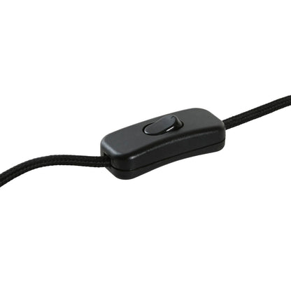 Lámpara de Sobremesa Home ESPRIT Blanca – Iluminación Moderna de Metal y Tela