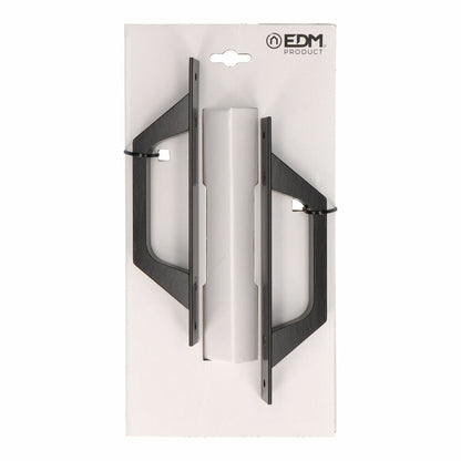 Handles EDM 85460 6804 Black Aluminium Straight 200 x 25 mm (2 Units)-0