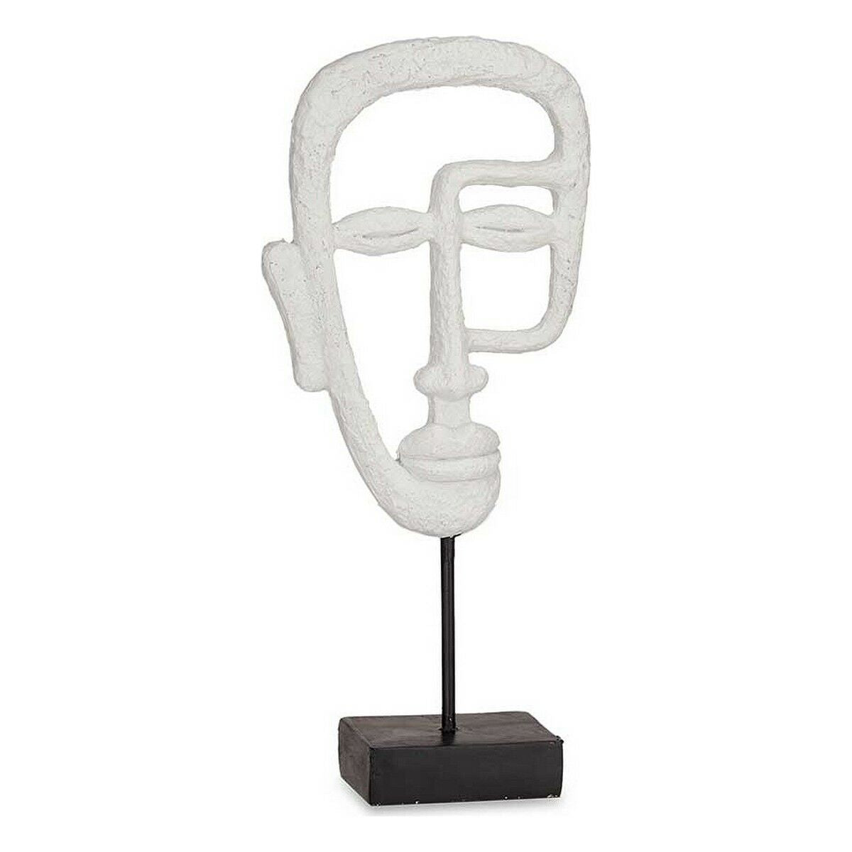 Decorative Figure Gift Decor White Face 19,5 x 38 x 10,5 cm-0