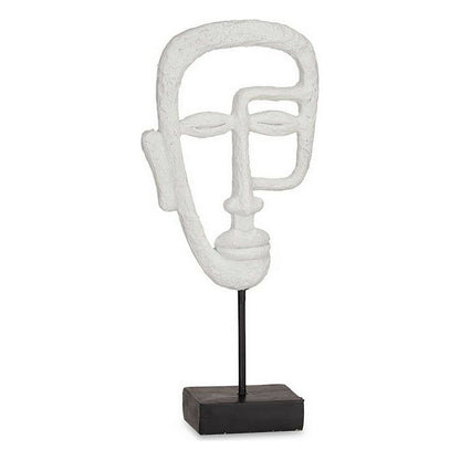 Decorative Figure Gift Decor White Face 19,5 x 38 x 10,5 cm-0