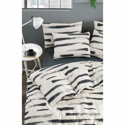 Duvet cover set White Super king 3 Pieces-3