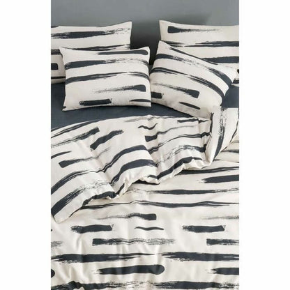 Duvet cover set White Super king 3 Pieces-1