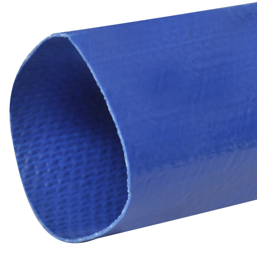 NNEVL Flat Hose 25 m 2" PVC Water Delivery-1