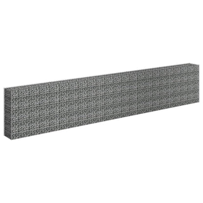 NNEVL Gabion Raised Bed Galvanised Steel 450x30x90 cm-2