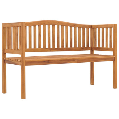 NNEVL Garden Bench 150 cm Solid Teak Wood-4