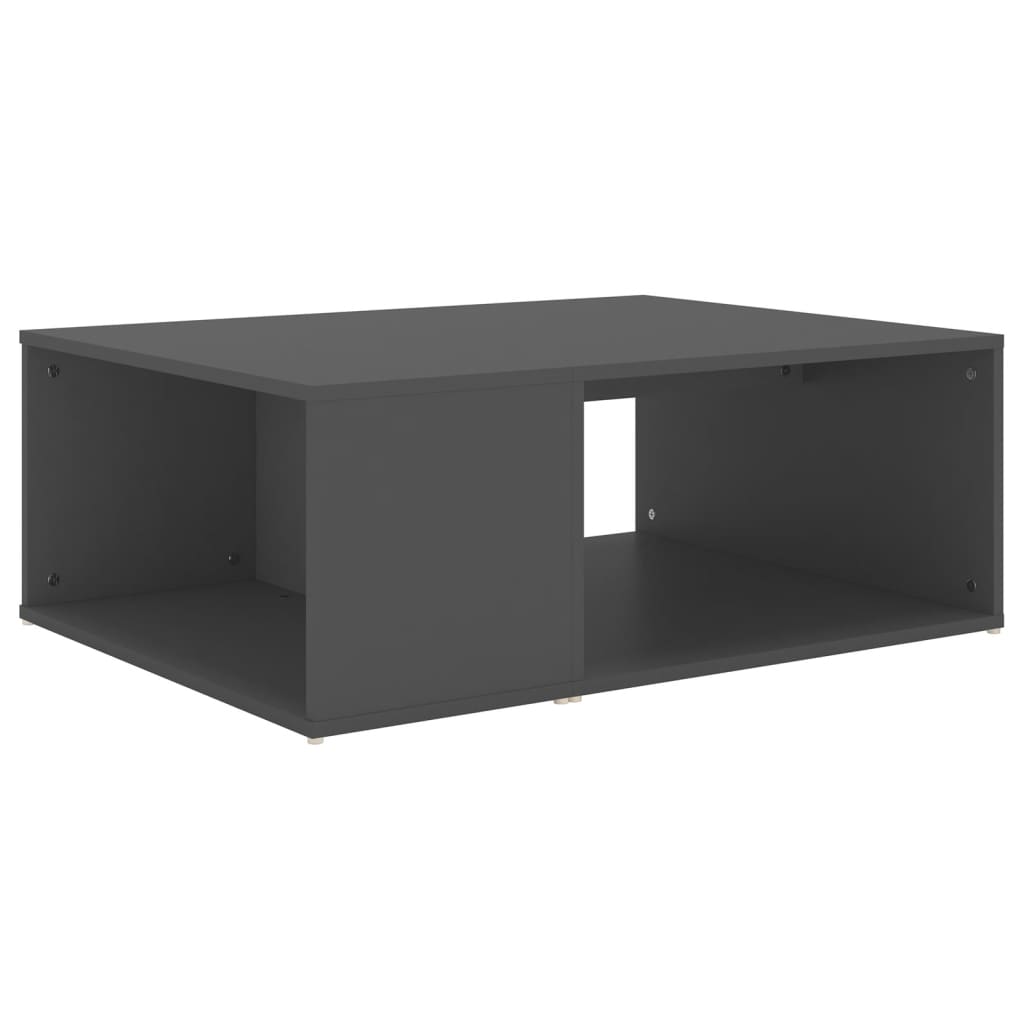 NNEVL Coffee Table Grey 90x67x33 cm Chipboard-1