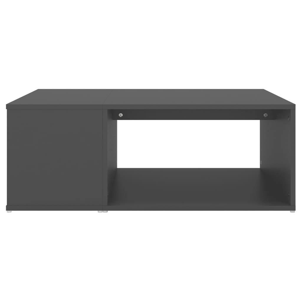 NNEVL Coffee Table Grey 90x67x33 cm Chipboard-3