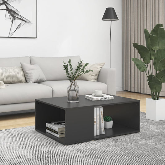 NNEVL Coffee Table Grey 90x67x33 cm Chipboard-0