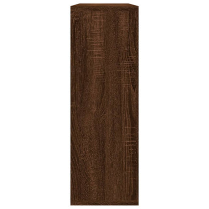 NNEVL Wall Shelf Brown Oak 104x20x58.5 cm Engineered Wood-3